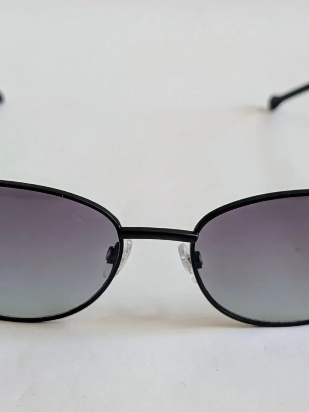 NWT Vintage 90's Large Square Metal Combo Sport Sunglasses (M. Black)